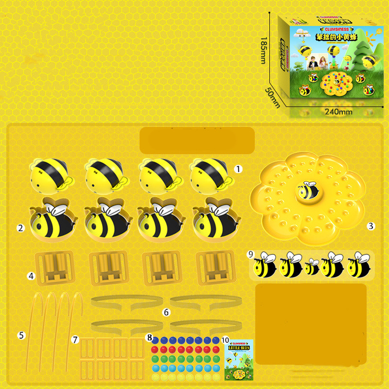 Magnetic Fishing Bee Toy