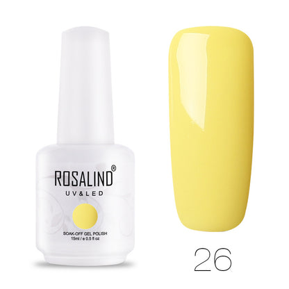 Solid Color UV Nail Gel 15ml