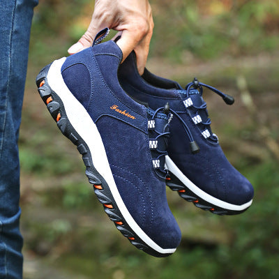 Men's Waterproof Outdoor Hiking Shoes - Non-Slip Design