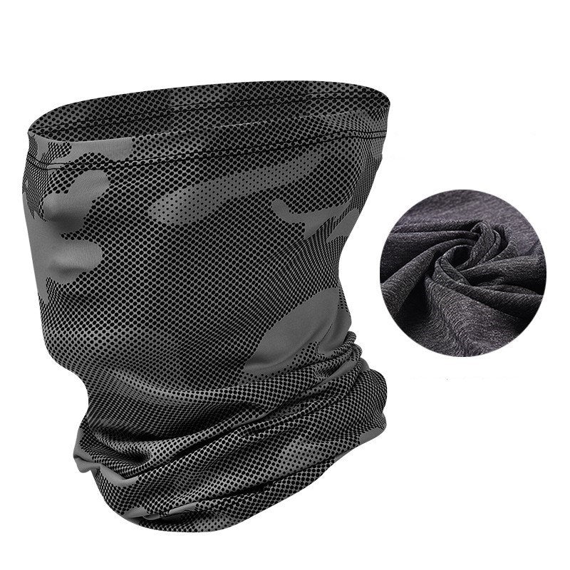 Versatile Ice Silk Sports Headband for Outdoor Activities