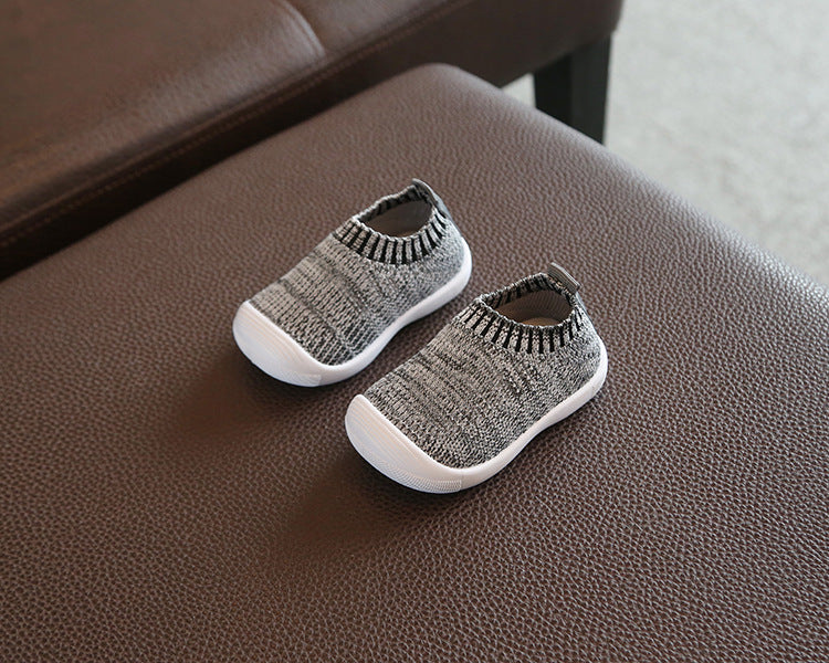 Breathable Soft Sole Baby Knitted Walking Shoes
