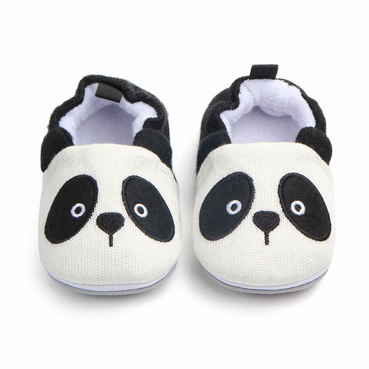 Baby Walking Shoes, Soft Sole Panda Shoes