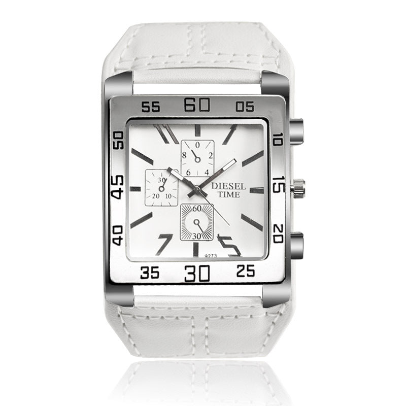 Casual Military Square Dial Sports Watch