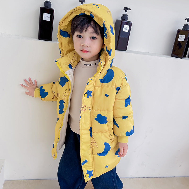 2023 New Children's Thick Down Cotton Coat