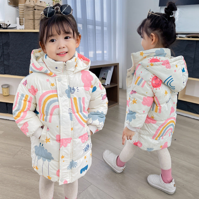 2023 New Children's Thick Down Cotton Coat