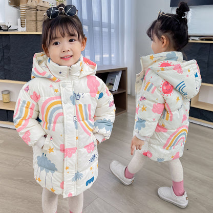 2023 New Children's Thick Down Cotton Coat