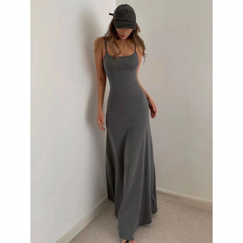 Camisole Slim Fit Waist Dress – European & American Style