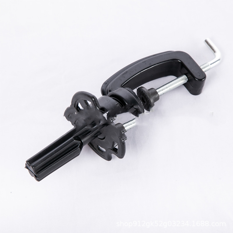 Hairdressing Practice Head with Desktop Stand