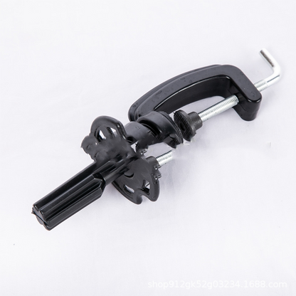 Hairdressing Practice Head with Desktop Stand