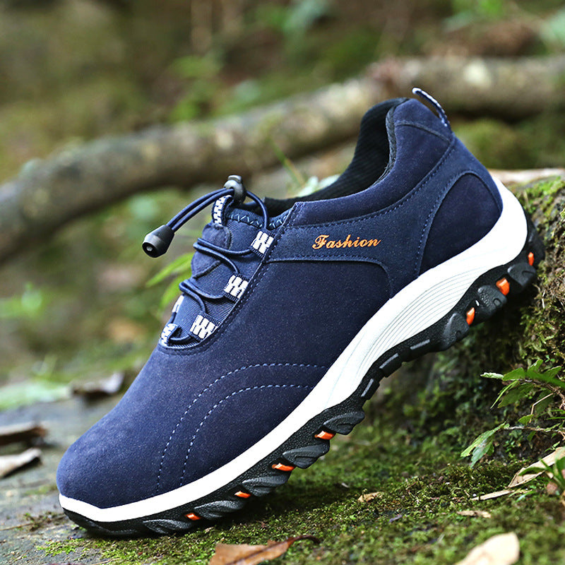 Men's Waterproof Outdoor Hiking Shoes - Non-Slip Design