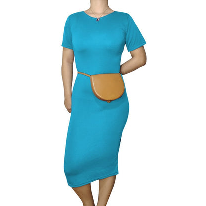 Multicolor Autumn Winter Dress in Various Sizes