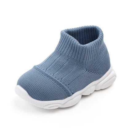 Breathable Knitted Soft Sole Baby Walking Shoes