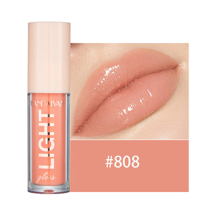 Pearl Shine Moisturizing Lip Gloss with Mirror Finish