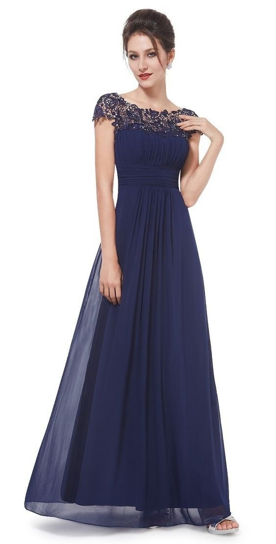Elegant Backless Lace Maxi Dress for Women