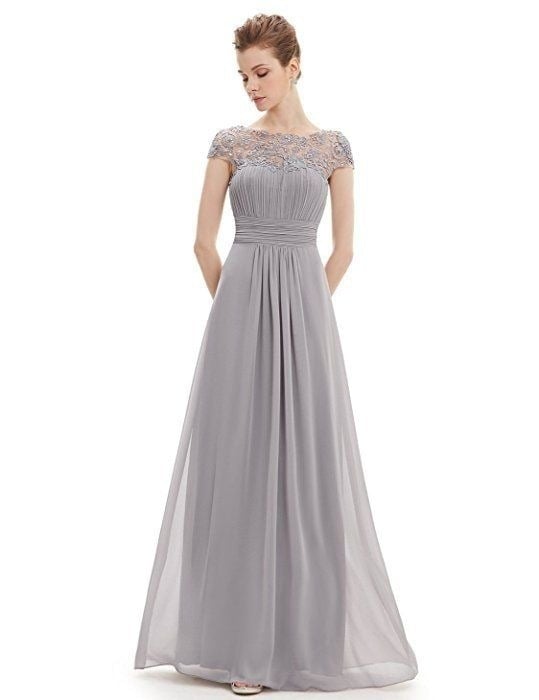 Elegant Backless Lace Maxi Dress for Women