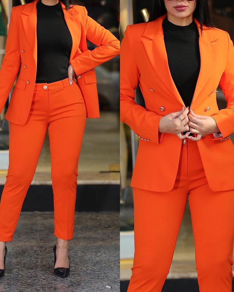 2023 Women's Casual Fashion Suit Set for Work