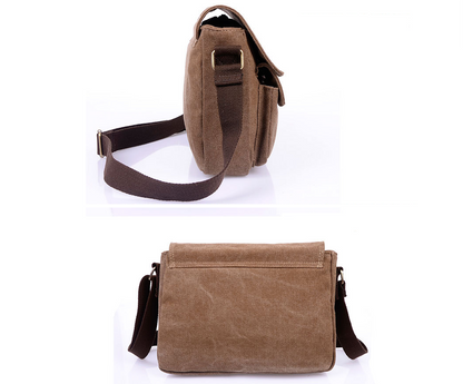 Canvas Casual Crossbody Bag for Men