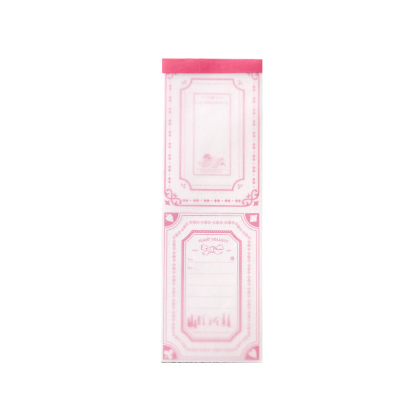 MOHAMM 40 Sheets Retro European Tear-off Notes