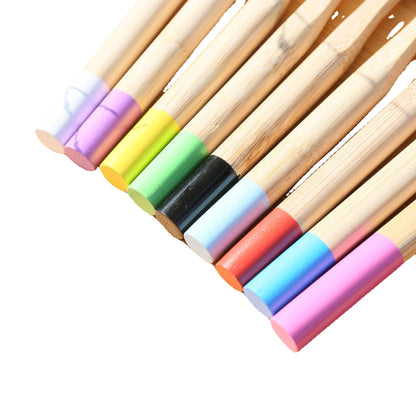 Children's Soft Bristle Toothbrush with Colorful Handle