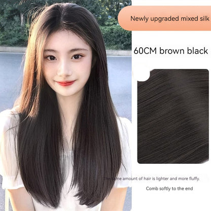Three-Piece Fluffy Hair Volume Invisible Extensions