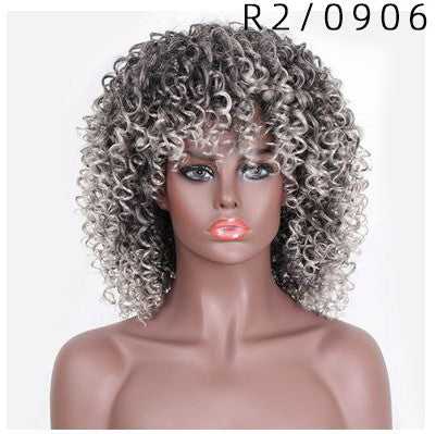High Temperature Silk Yama Wigs with Headgear