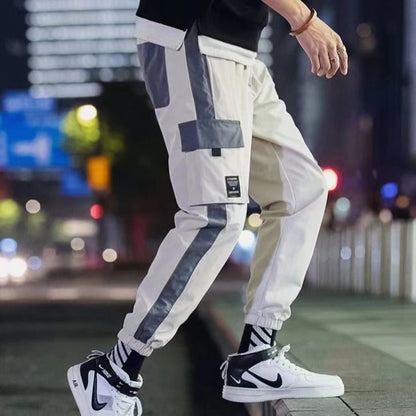 Men's Baggy Straight-Leg Casual Fashion Pants