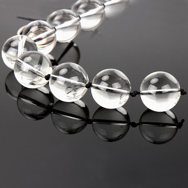 Crystal Glass G-Spot Anal Plug for Adults