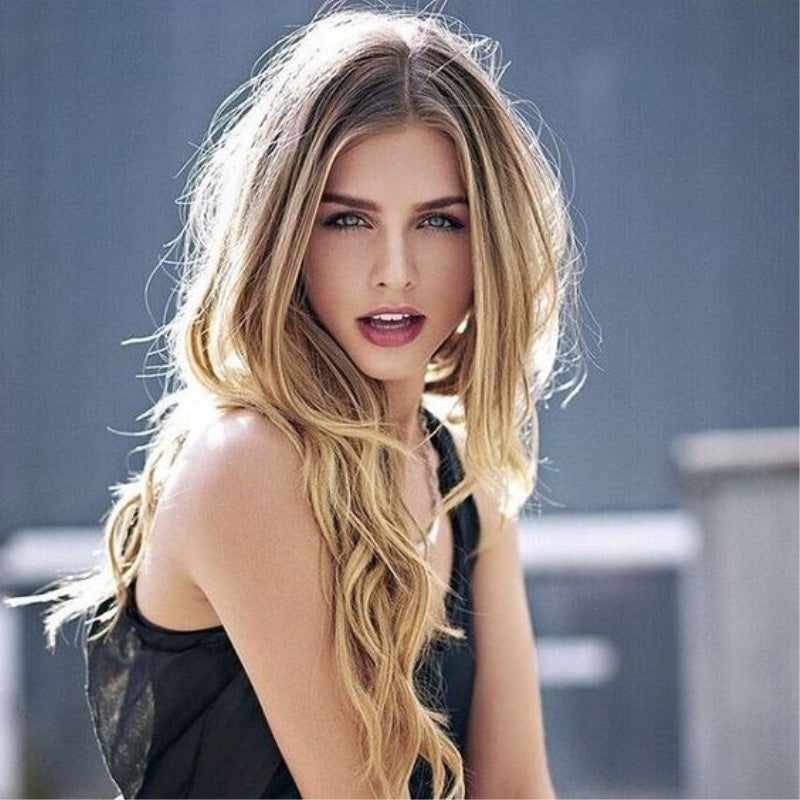 Gradient Wavy Hair Wig for Women