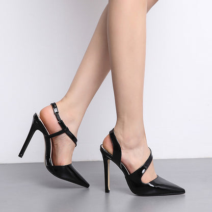 2019 Summer Fashion Pointed Toe High Heel Sandals