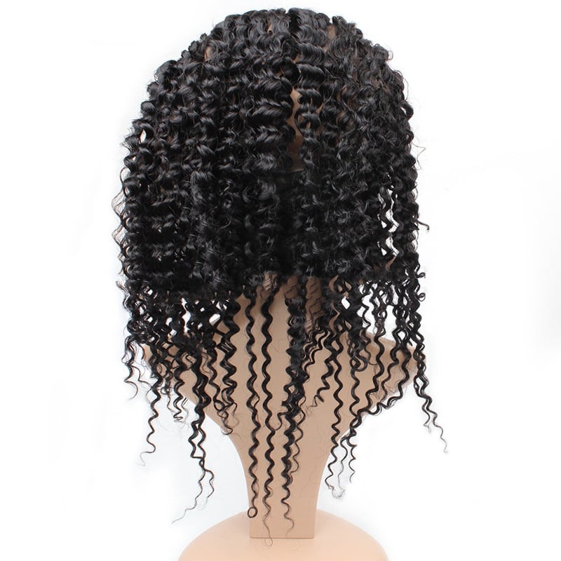 Medium Length Real Human Hair Wigs