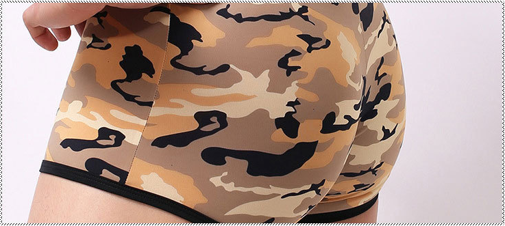 Men's Camouflage Wrestling Bodysuit and Underwear