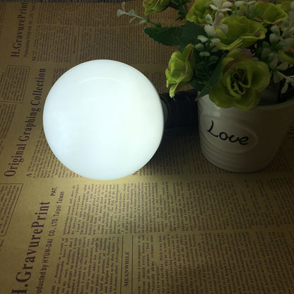 Wooden E27 Lamp Base with Switch for Night Light