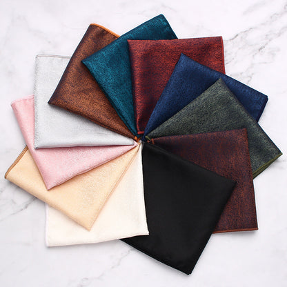 Men's Vintage Plaid Pocket Square for Suits and Shirts