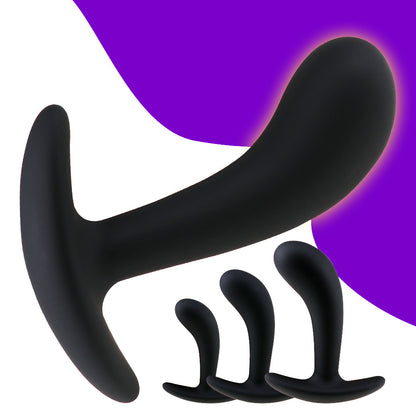 Silicone Anal Plug Set for Women - G-Spot Stimulator