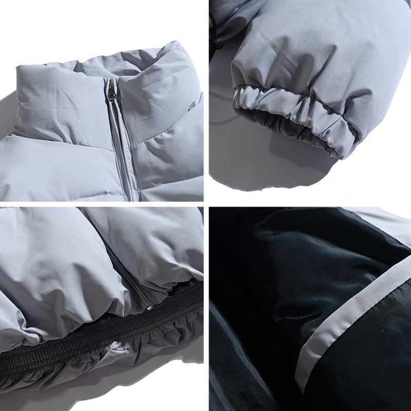 Men's Winter Warm Thick Cotton Jacket - Casual Short Coat