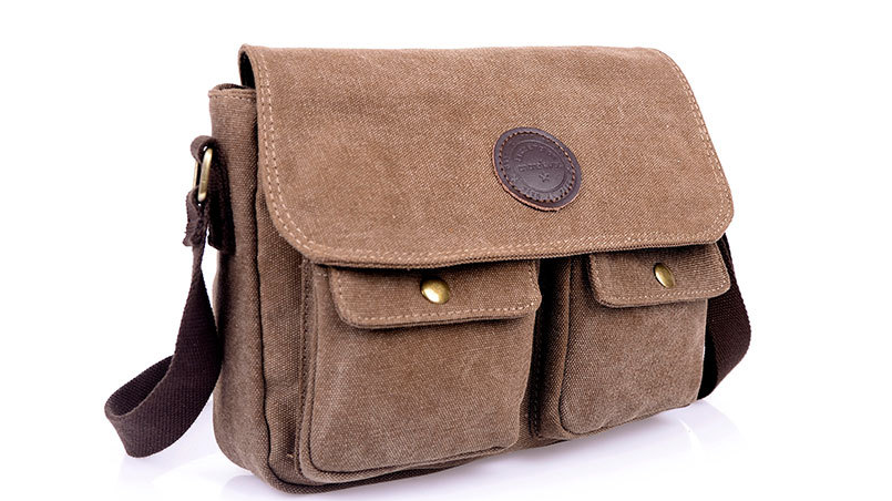 Canvas Casual Crossbody Bag for Men