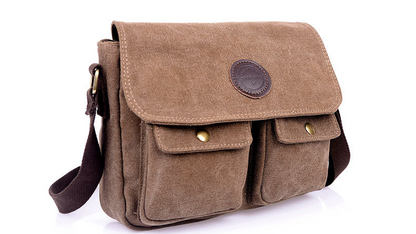 Canvas Casual Crossbody Bag for Men