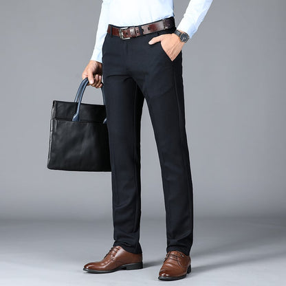 Casual Business Pants for Middle-aged Men
