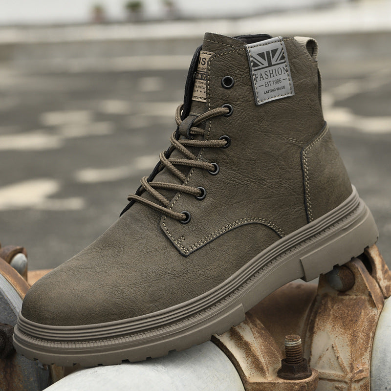 Men's Casual Business Shoes in Genuine Leather