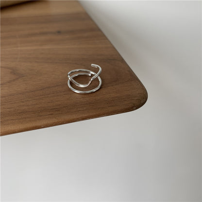 Trendy Cold Nail Ring with Unique Personality Design