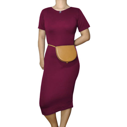 Multicolor Autumn Winter Dress in Various Sizes