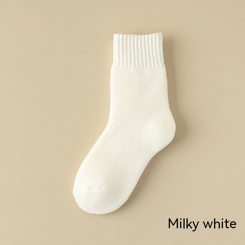 Children's Thick Warm Fleece Winter Long Socks