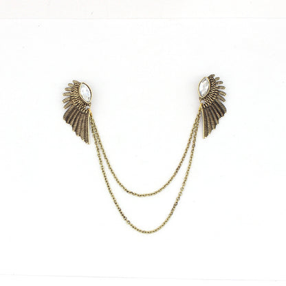 Angel Wings Brooch for Shirts and Suits Accessories