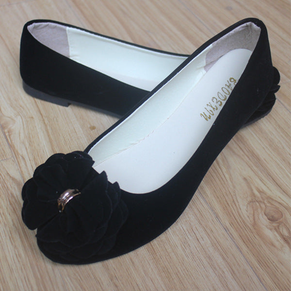 Fashionable Women's Pointed Toe Comfort Flats (Multi-color)