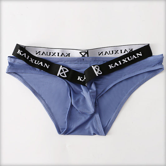 Ice Silk Men's Briefs Underwear for Comfort