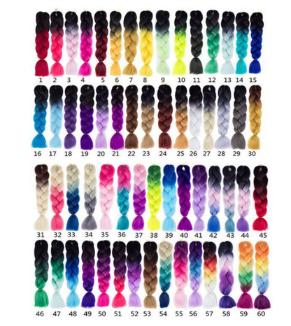 Wigs, Braids, Synthetic Hairpieces