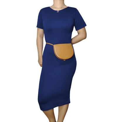 Multicolor Autumn Winter Dress in Various Sizes