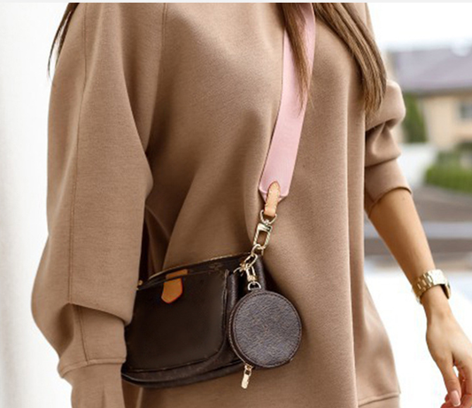 Round Neck Casual Trendy Pullover Sweater