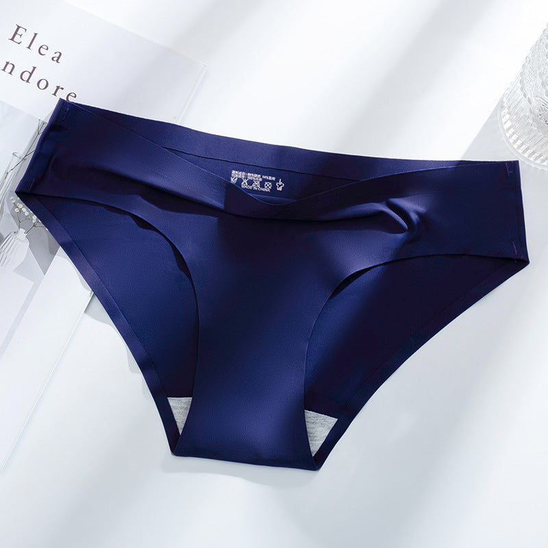 New Women's Ice Silk Seamless Breathable Underwear