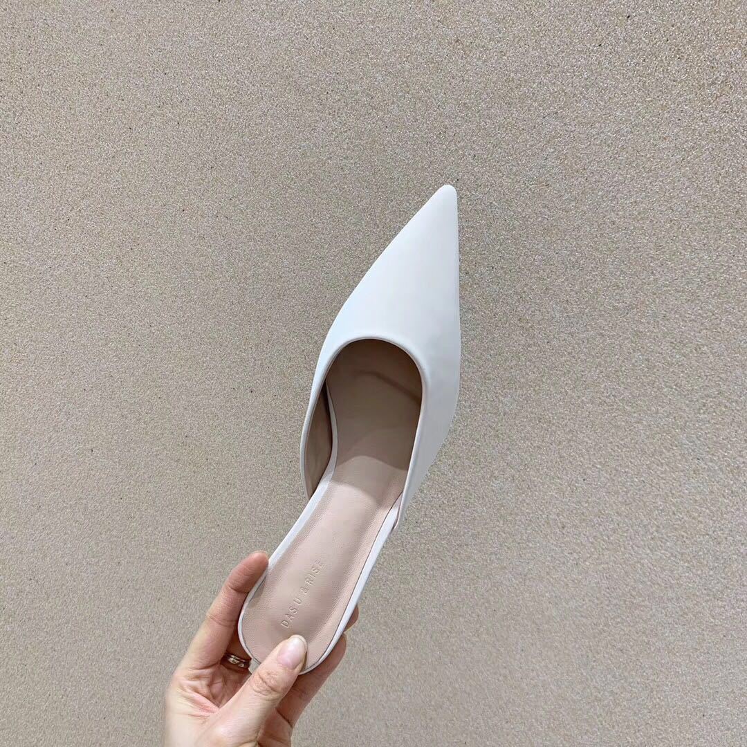Fashionable Women's Pointed Toe Heeled Mules (2020)
